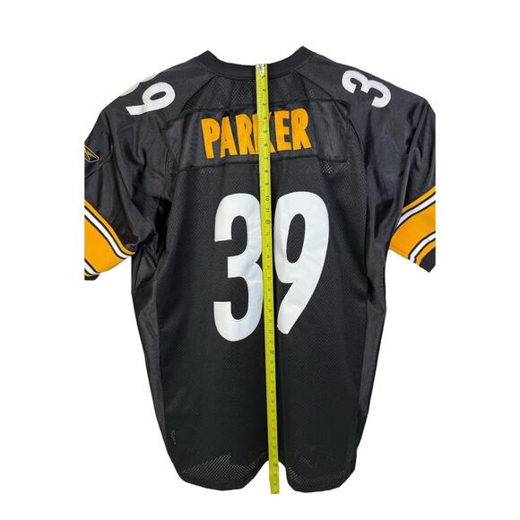 PITTSBURGH STEELERS REEBOK WILLIE PARKER #39 JERSEY -Size 54 - SEWN/STITCH - Picture 11 of 15